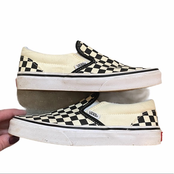 Kids Vans black and white checkered - Picture 1 of 5